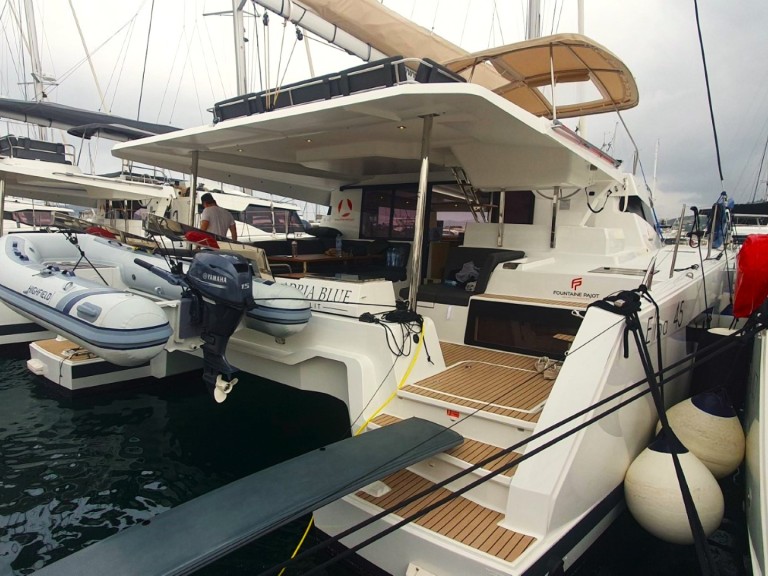 Hire a Fountaine Pajot Elba 45 Seget Donji