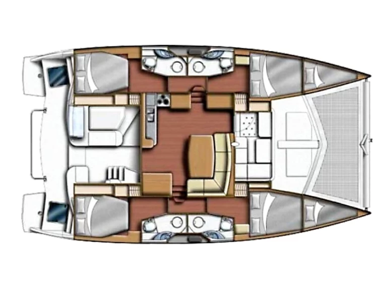 Yacht charter Palma de Mallorca - Leopard Leopard 44 on SamBoat