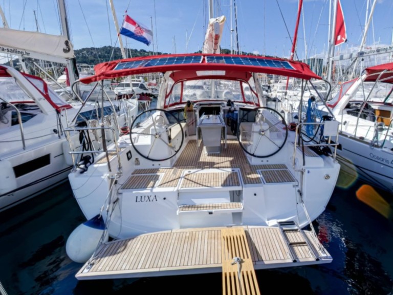 Bénéteau Oceanis 41.1 charter bareboat or skippered in  Split