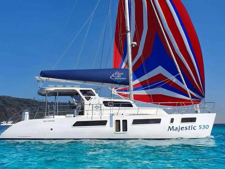 Hire a Royal Cape NAUTI MERMAID British Virgin Islands (BVI)