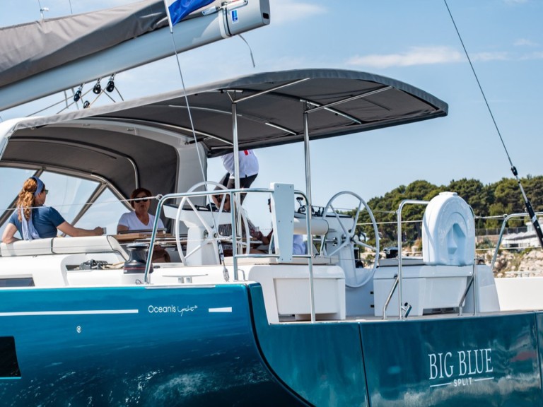 Bénéteau Oceanis 54 charter bareboat or skippered in  Seget Donji