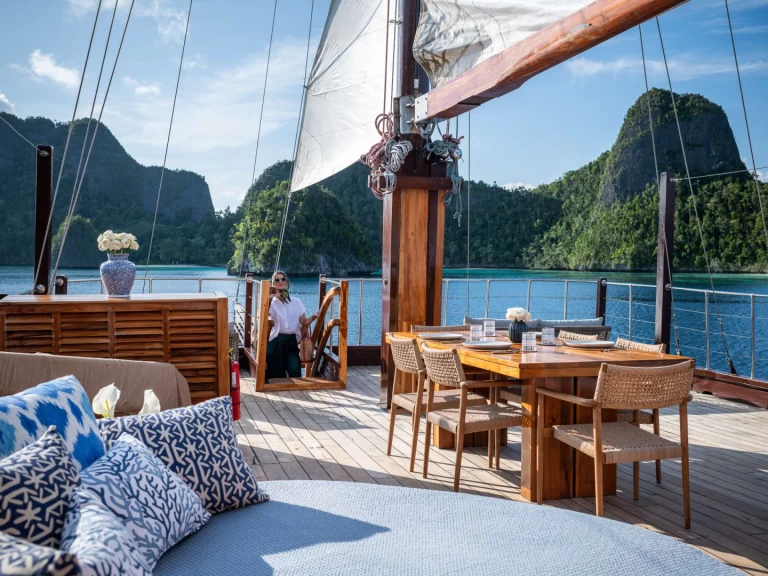 Luxury Yacht hire in Raja Ampat Islands -  SEQUOIA