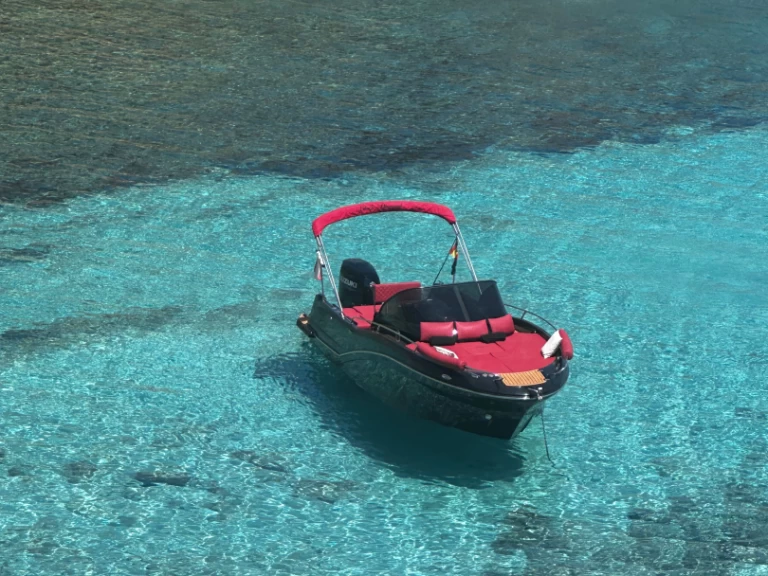 Charter a black boats black ruby in San Antonio Port on Samboat