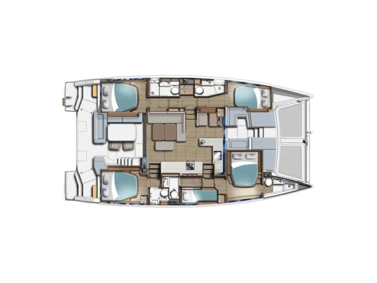 Catamaran to hire Oyster Pond at the best price