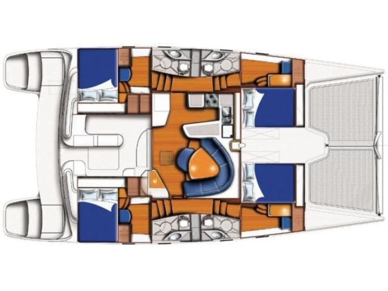 Hire Catamaran Leopard with a boat licence