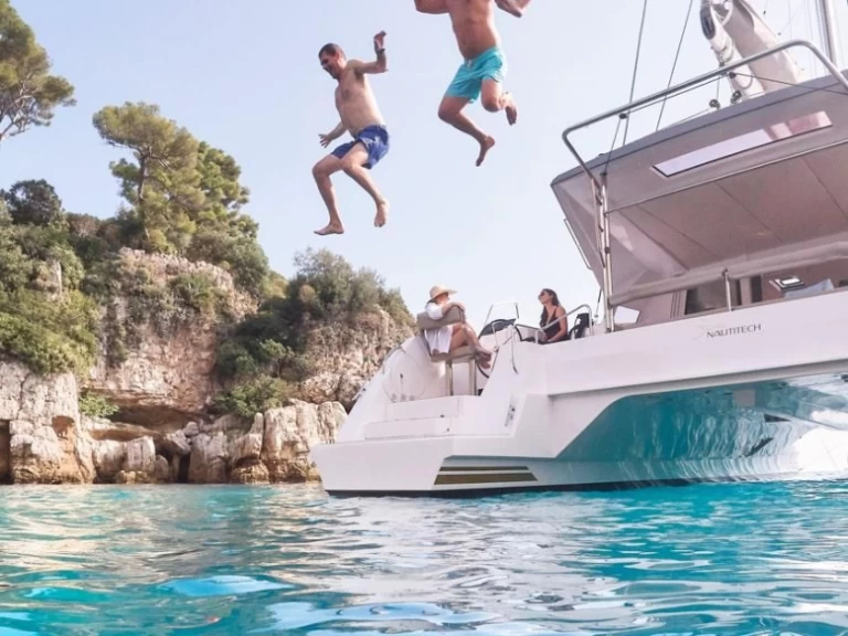 Catamaran to hire Ornos at the best price