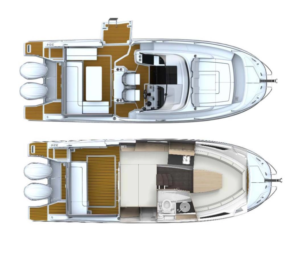 Motorboat hire in Empuriabrava - Jeanneau Cap Camarat 9.0 WA