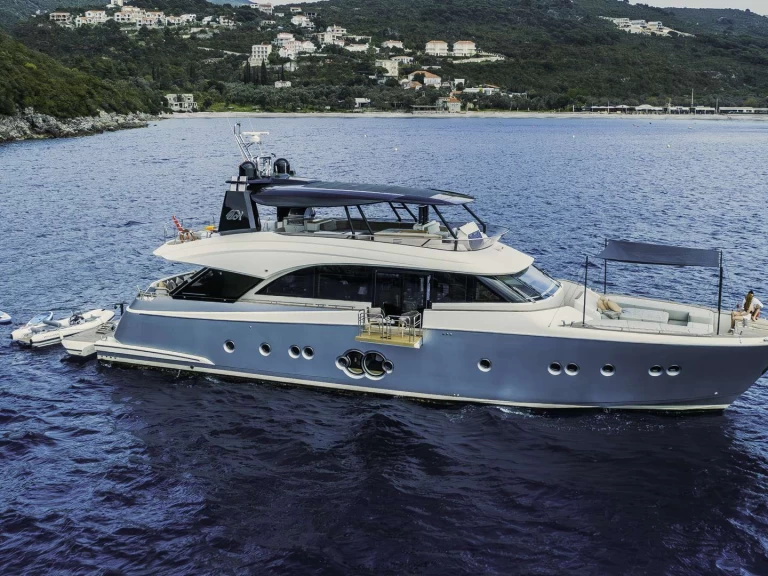 MonteCarloYachts GIORGIO charter bareboat or skippered in  Kumbor