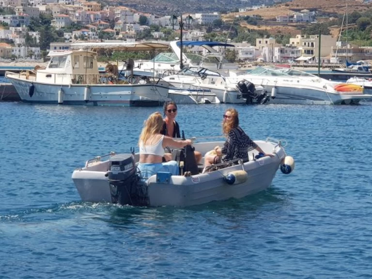 Pionner 15 charter bareboat or skippered in  Andros