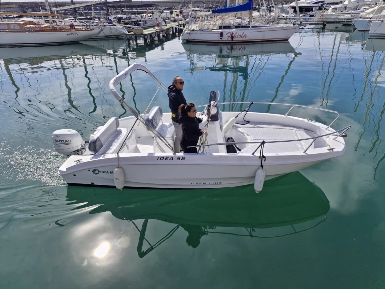 Hire Motorboat with or without skipper Idea Marine Bordighera