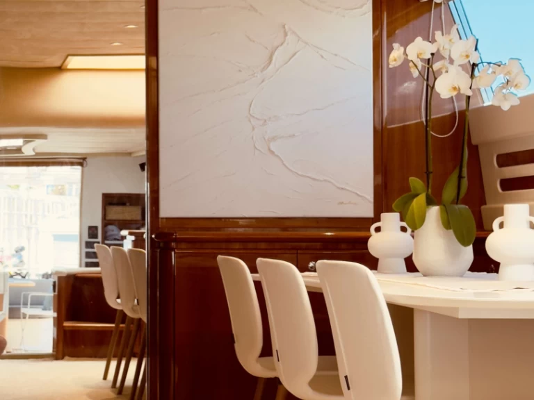 Ferretti ARCELIA charter bareboat or skippered in  Athens