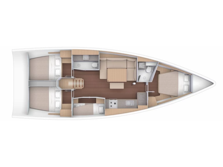 Charter a Dufour Dufour 430 in Capo d'Orlando on Samboat