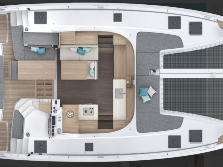Lagoon Lagoon 38 charter bareboat or skippered in  Bas du Fort