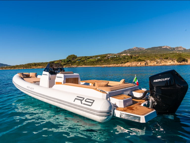 Renier Renier R9 Tourer charter bareboat or skippered in  Porto Rotondo