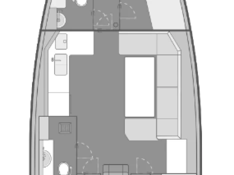 Sailboat hire in Šibenik - Elan Elan Impression 45 - 4 cab.