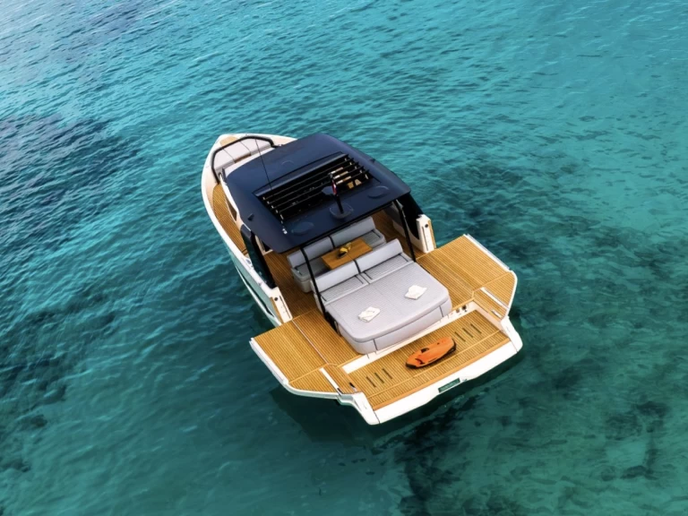 Cranchi A46 charter bareboat or skippered in  Marina Ibiza