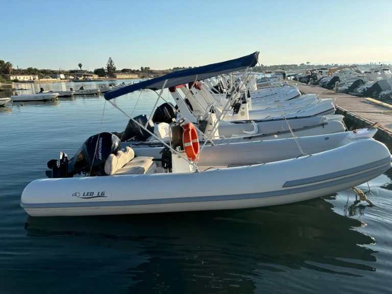 led 6.0 charter bareboat or skippered in  Porto Siracusa