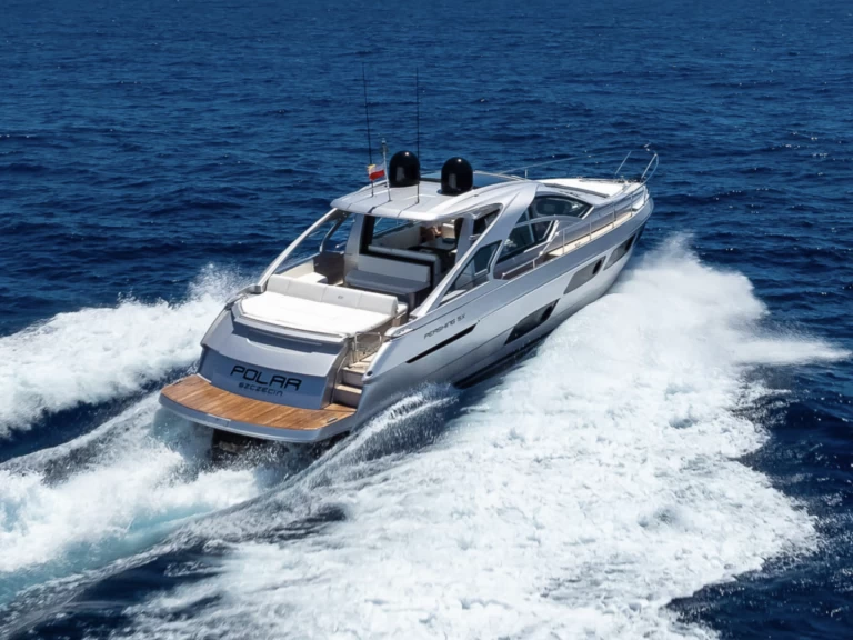 Pershing Pershing 5x charter bareboat or skippered in  Palma de Mallorca