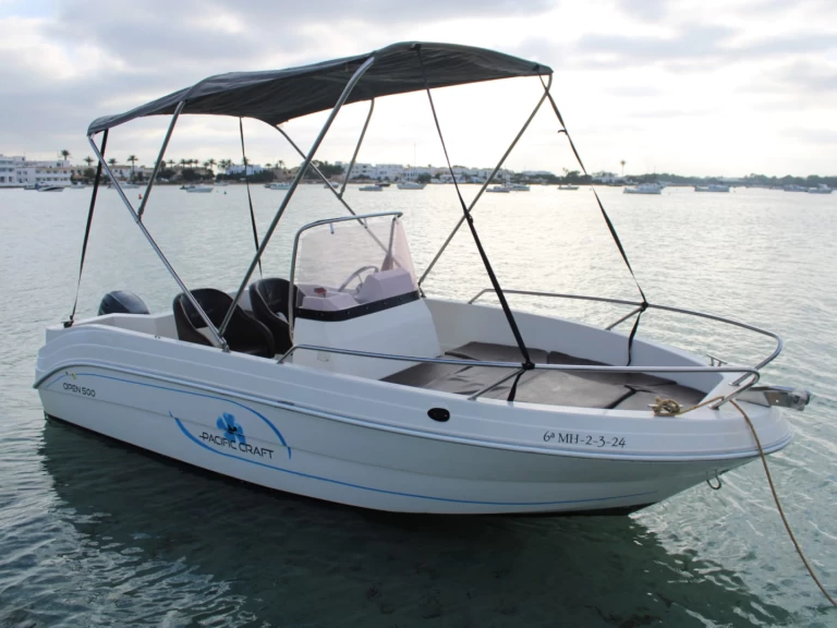 Motorboat hire in Marina Formentera - Pacific Craft Pacific Craft 500 Open