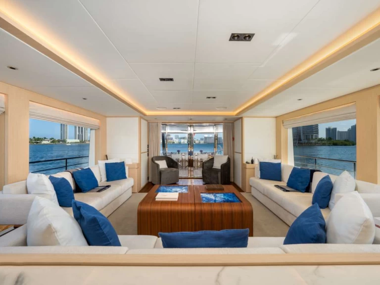 Hire a Gulf Craft - Majesty Yachts SANTOSH Fort Lauderdale