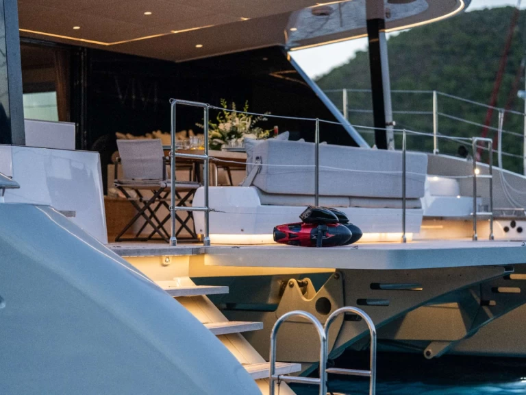 Luxury Yacht hire in British Virgin Islands (BVI) - Sunreef VIVI