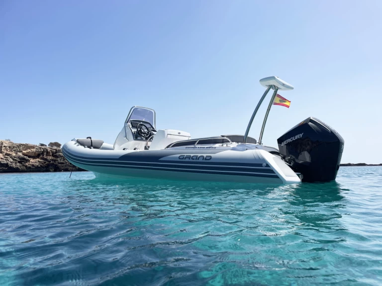 Grand Boats Golden Line G650LF charter bareboat or skippered in  Mahon Port