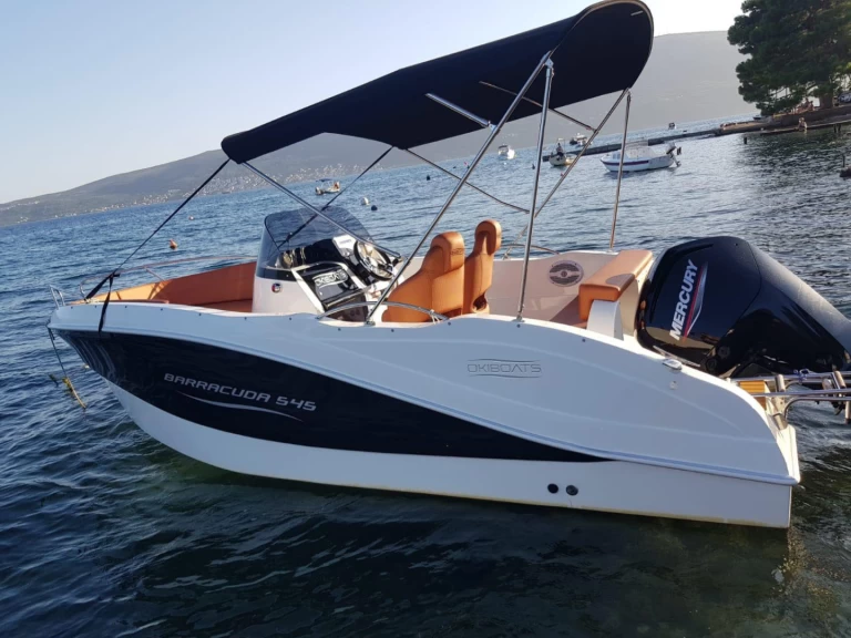 Motorboat hire in Herceg Novi - Okiboats Barracuda 545 Open