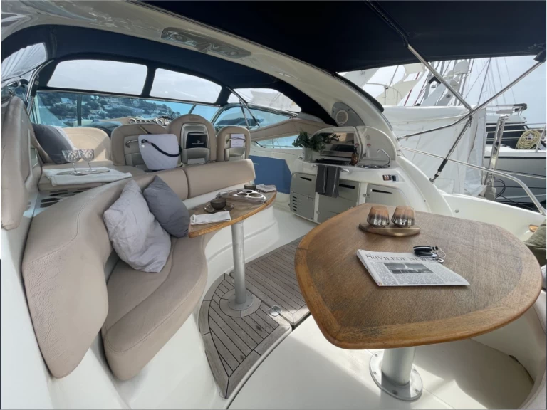 Cranchi Mediterranee 43 charter bareboat or skippered in  Port d'Andratx
