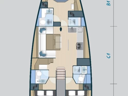 Yacht hire Seget Donji cheap More 55