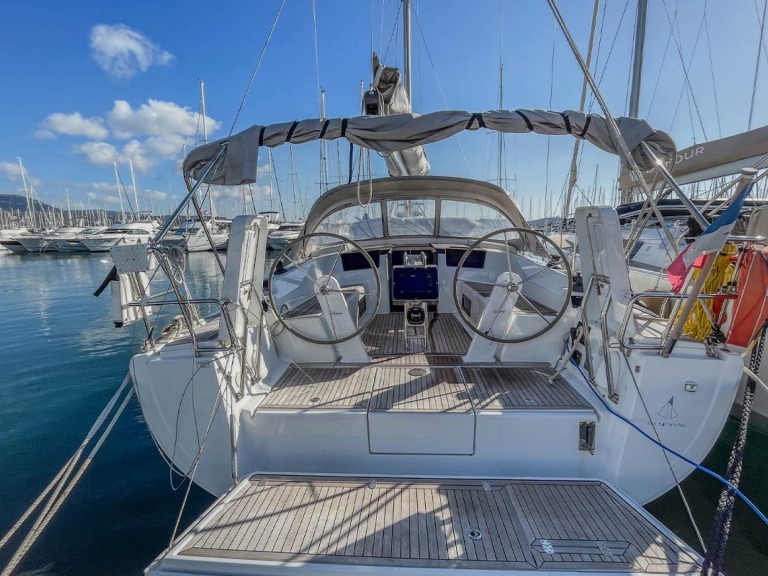 9 Hanse 388 charter bareboat or skippered in  Bandol