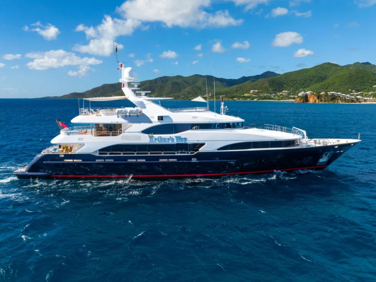 Luxury Yacht hire in Saint Martin - Benetti ARTHUR'S WAY 143