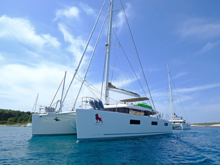 Lagoon Lagoon 620 charter bareboat or skippered in  Split