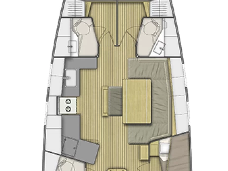 Bénéteau Oceanis 46.1 charter bareboat or skippered in  Lefkáda