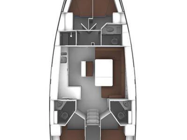 Yacht hire Gouvia cheap Cruiser 46