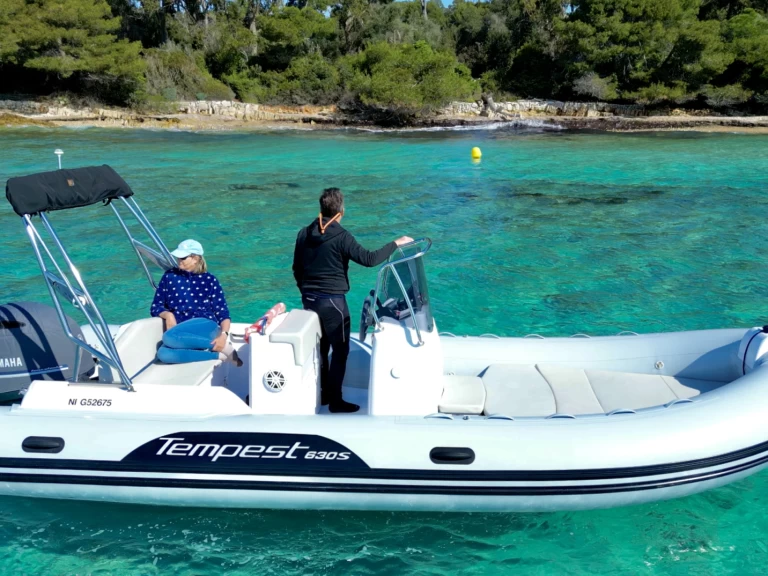 Capelli Tempest 630 charter bareboat or skippered in  Mandelieu-la-Napoule