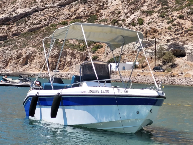 Charter a Poseidon BLU WATER 185 in Mílos on Samboat