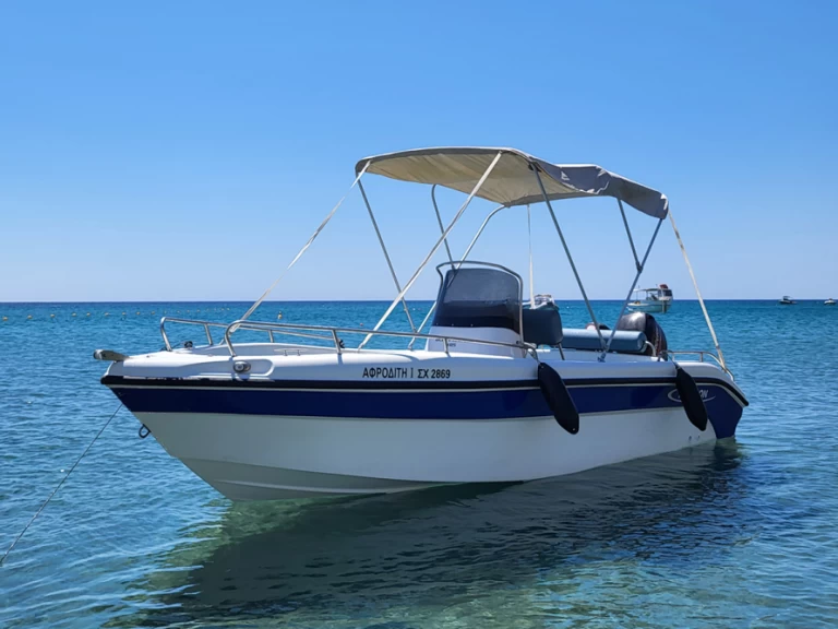 Hire Motorboat Poseidon with a boat licence