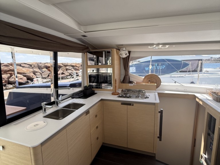Fountaine Pajot Isla 40 charter bareboat or skippered in  Sant Antoni de Portmany