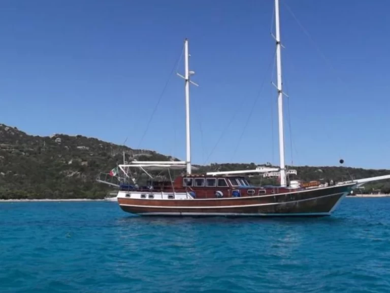 Charter a Custom Gulet-Motor Sailor Caicco in Olbia on Samboat