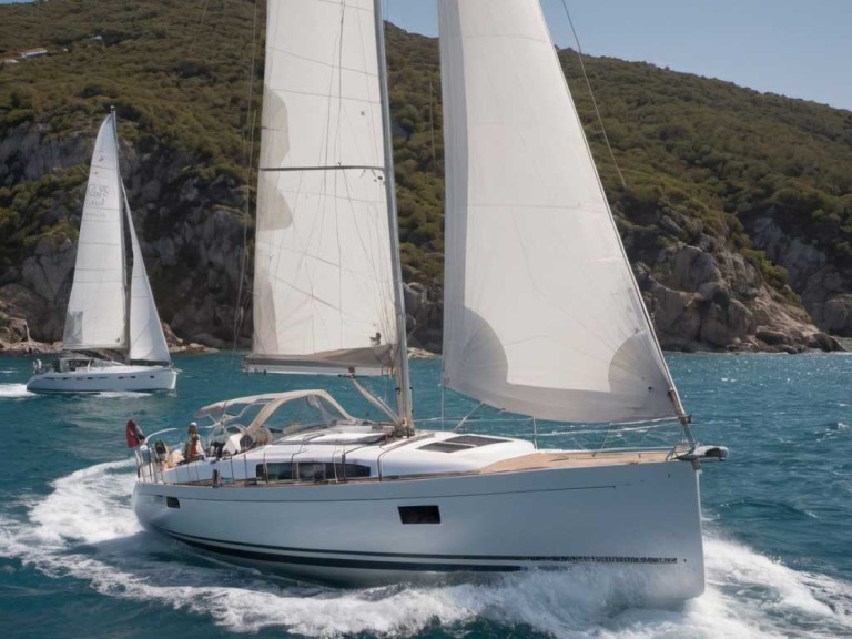 Yacht hire Alimos cheap Oceanis 50