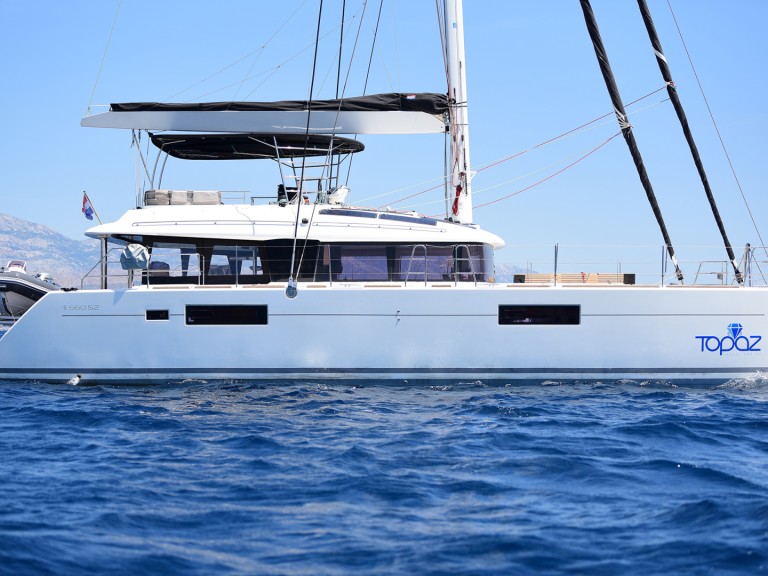 Lagoon Lagoon 560 charter bareboat or skippered in  Split