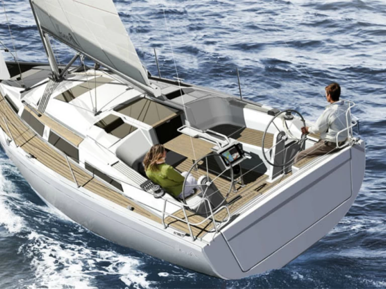 Hanse Hanse 345 charter bareboat or skippered in  Empuriabrava