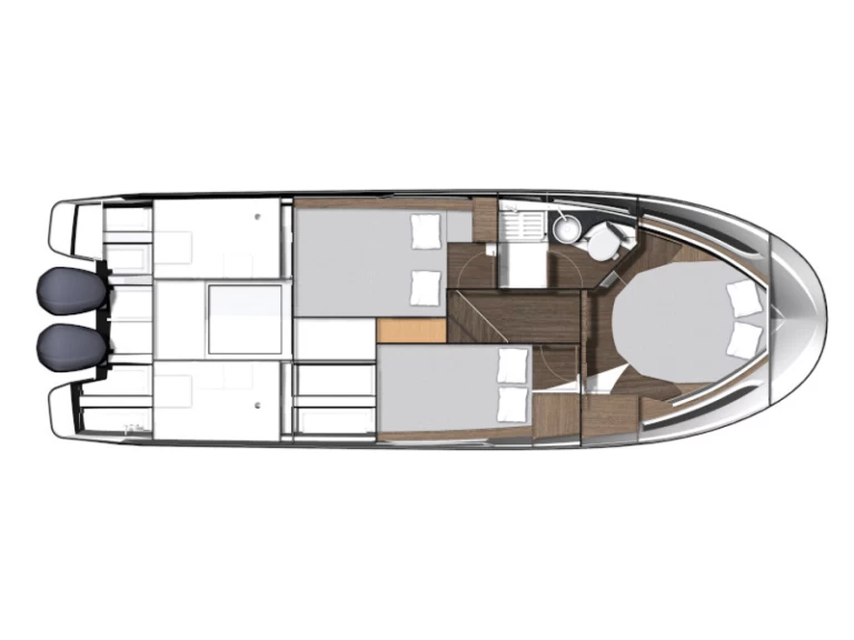Hire Motorboat with or without skipper Jeanneau Zadar