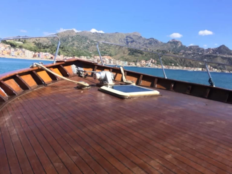 Gozzo Gozzo salentino charter bareboat or skippered in  Taormina