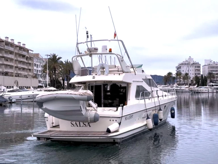 Hire Luxury Yacht with or without skipper Guy Couach Empuriabrava