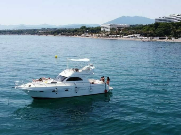 Yacht hire Marbella cheap 12,75