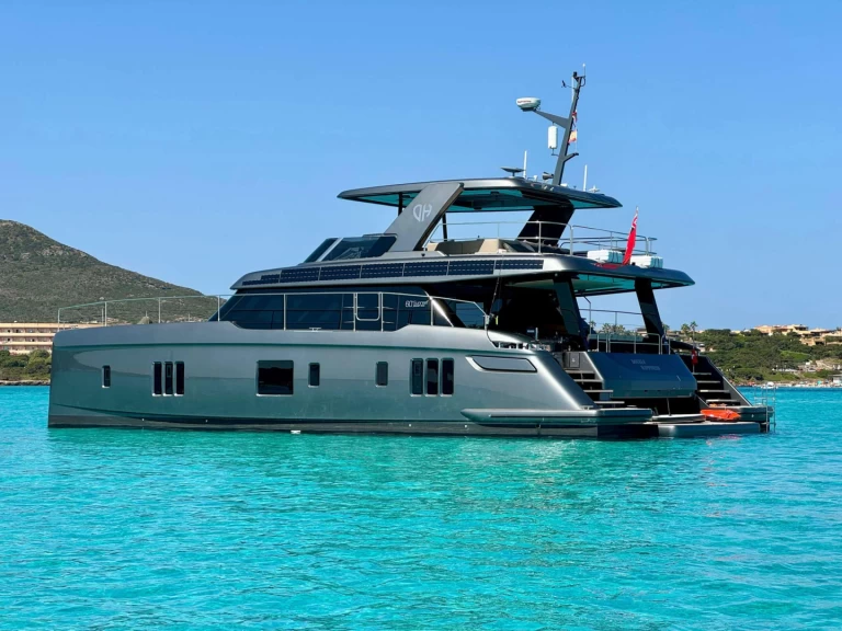 Sunreef DOUBLE HAPPINESS charter bareboat or skippered in  Saint Bartholomew