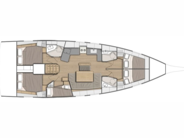Bénéteau Oceanis 46.1 charter bareboat or skippered in  Göcek