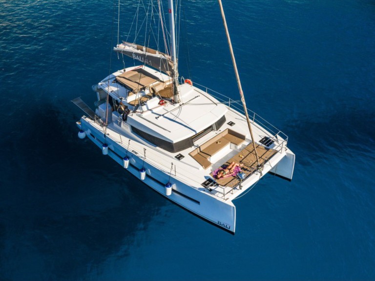 Hire Catamaran Bali with a boat licence
