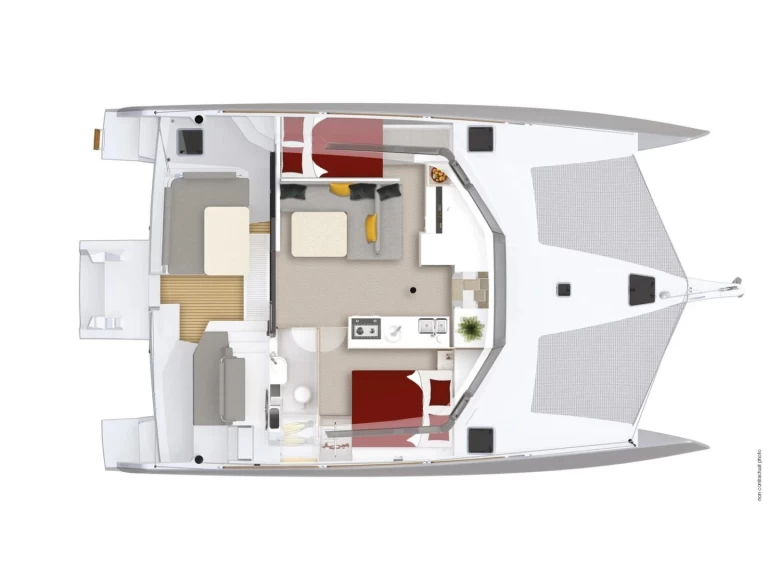 Catamaran hire in Carloforte - Neel Neel 43